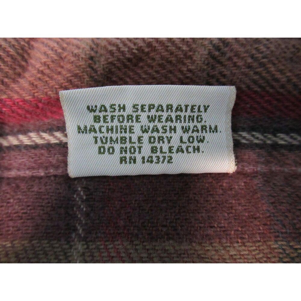 Vintage Five Brother Tallman M Heavyweight Flannel Shirt Size Medium - Picture 4 of 5